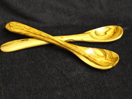 cooking spoon olive wood
